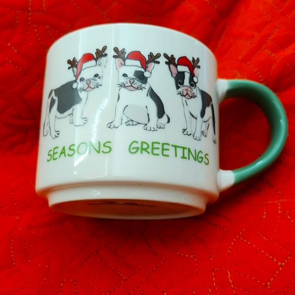 French Bulldog Mug, Holiday 'Momentum Brands' Like New! - Picture 4 of 5